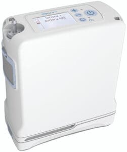 OxyGO Fit Plus Portable Oxygen System Front View